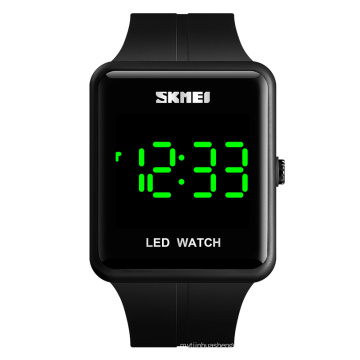 Skmei 1541 Mode LED-Licht leuchtende Anzeige digitale Kunststoff Herrenuhr